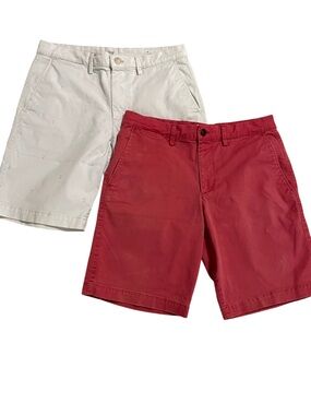 GAP Men's Chino Shorts Bundle
Waist 30 Anchor Red